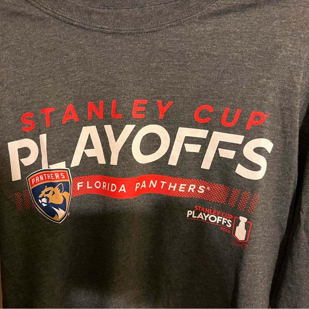 Florida Panthers NHL Stanley Cup Playoffs Long Sleeve - Picture 2 of 4